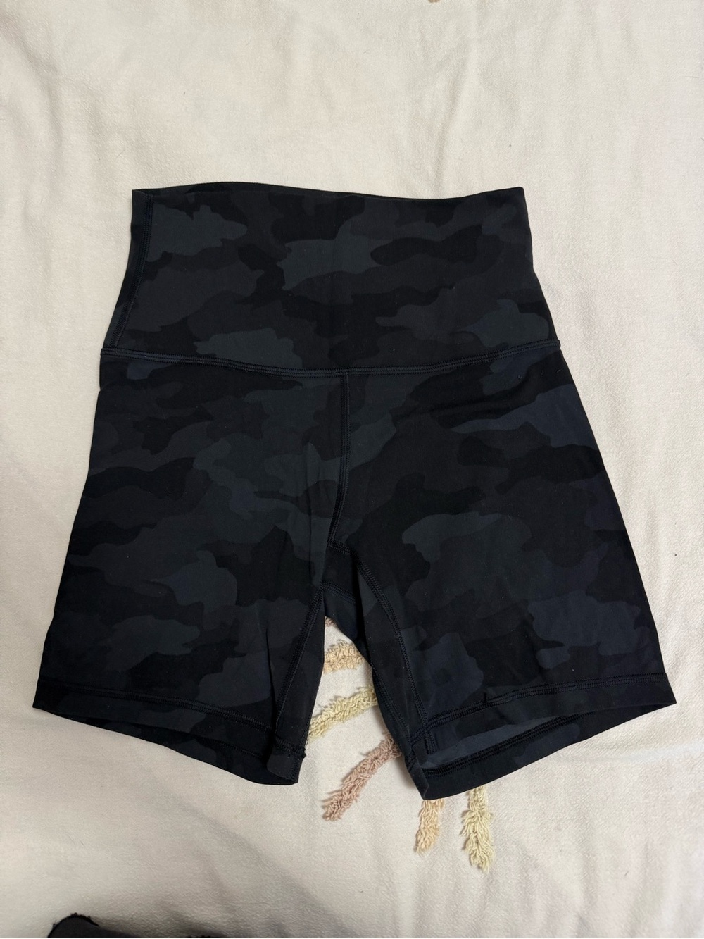 Black Camo Lululemon Shorts